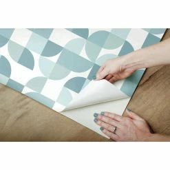 Flash Sale ✨ Self-Adhesive Wallpaper RoomMates Mid-Century Geometric Peel And Stick Wallpaper 🥰 -Wallpaper Sales Store detailYWI1993
