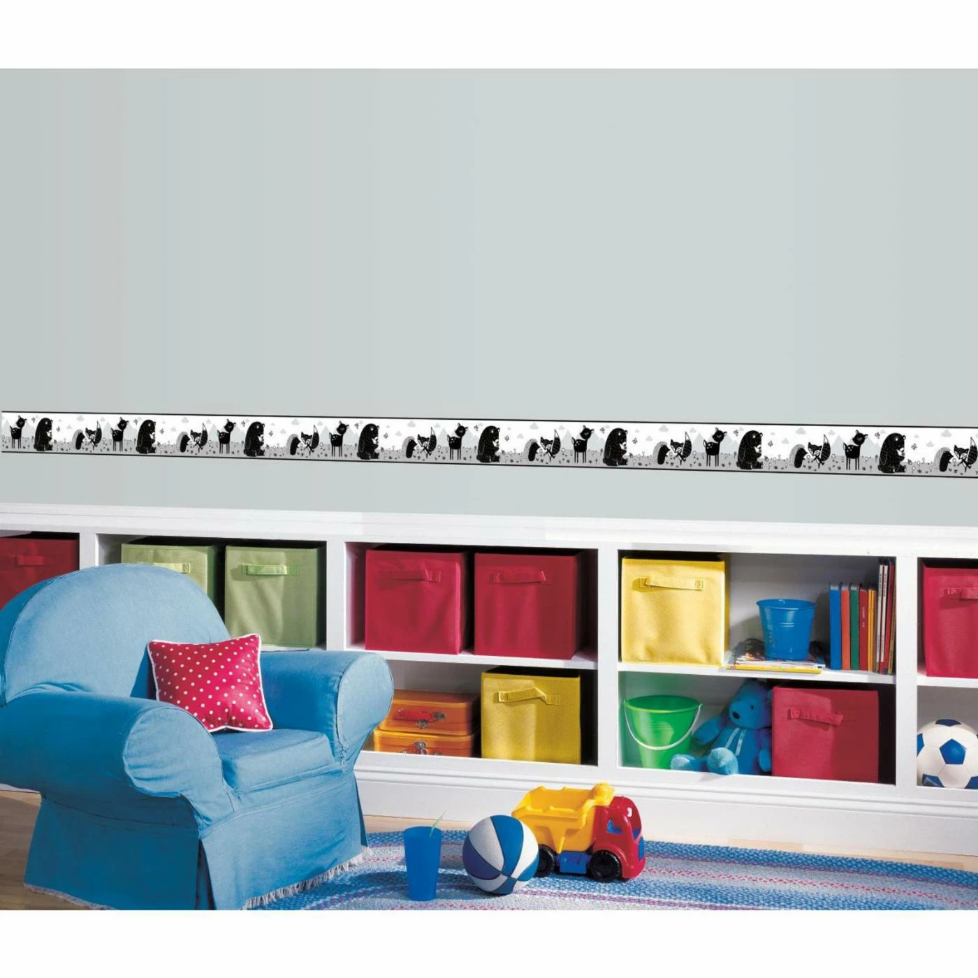 Outlet π Self-Adhesive Wallpaper RoomMates Woodland Creatures Peel And Stick Wallpaper Border π 5 Outlet π Self-Adhesive Wallpaper RoomMates Woodland Creatures Peel And Stick Wallpaper Border π - Image 3