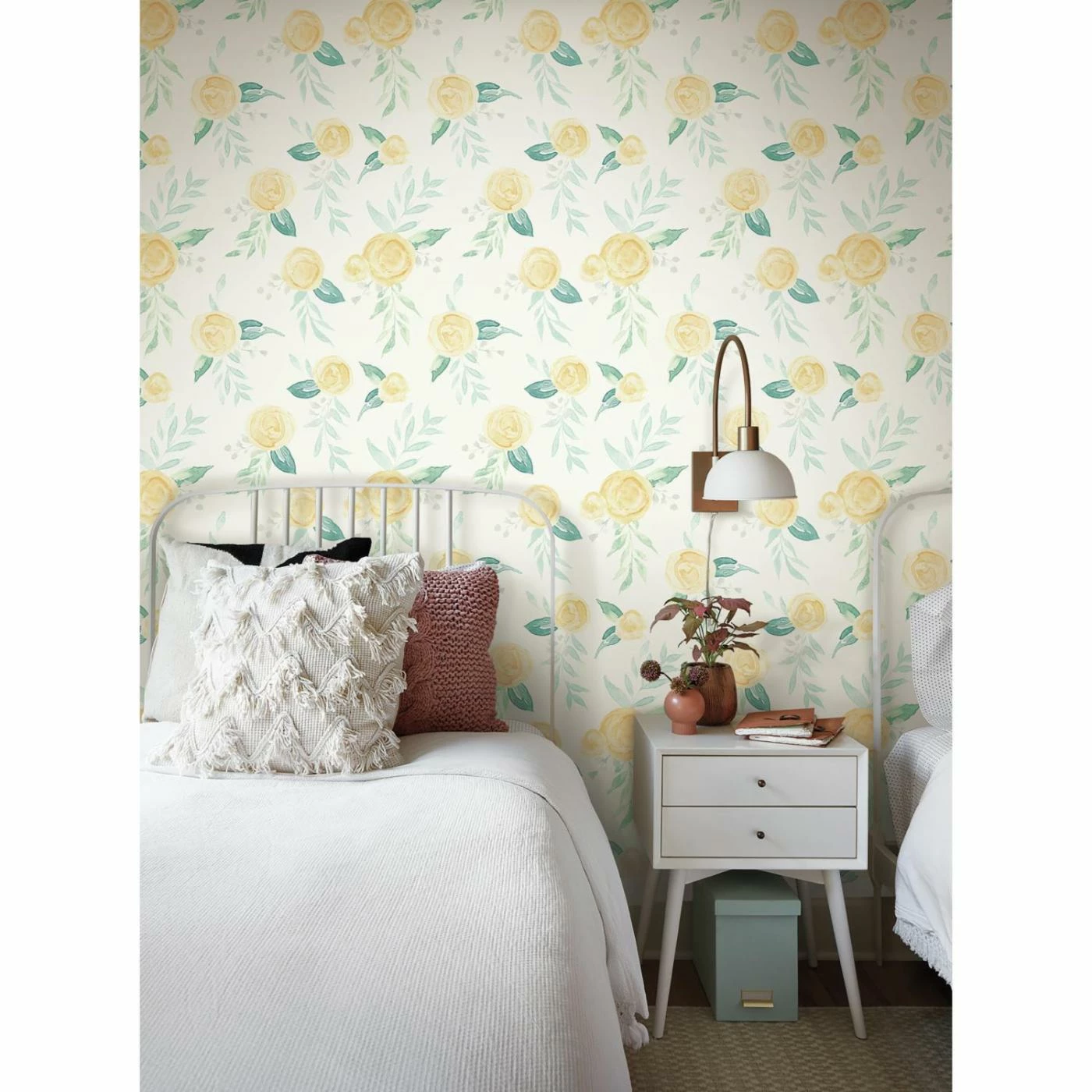 Flash Sale ๐ Self-Adhesive Wallpaper Magnolia Home By Joanna Gaines Watercolor Roses Peel And Stick Wallpaper ๐ 5 Flash Sale ๐ Self-Adhesive Wallpaper Magnolia Home By Joanna Gaines Watercolor Roses Peel And Stick Wallpaper ๐ - Image 3