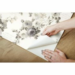 Buy ❤️ Self-Adhesive Wallpaper Magnolia Home By Joanna Gaines Heirloom Rose Peel And Stick Wallpaper 🎁 -Wallpaper Sales Store detailYWI2078