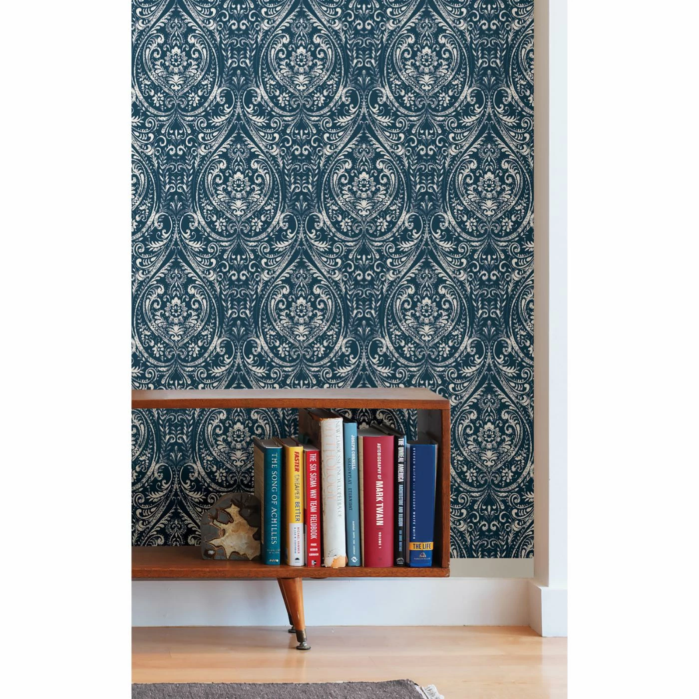 Budget 😍 Self-Adhesive Wallpaper NuWallpaper Bohemian Damask Peel And Stick Wallpaper 🔥 4 Budget 😍 Self-Adhesive Wallpaper NuWallpaper Bohemian Damask Peel And Stick Wallpaper 🔥 - Image 2