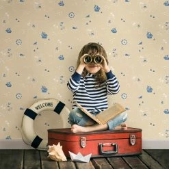 Coupon ⌛ Brewster Sharks Map Wallpaper 🥰 -Wallpaper Sales Store inuseBREW1789