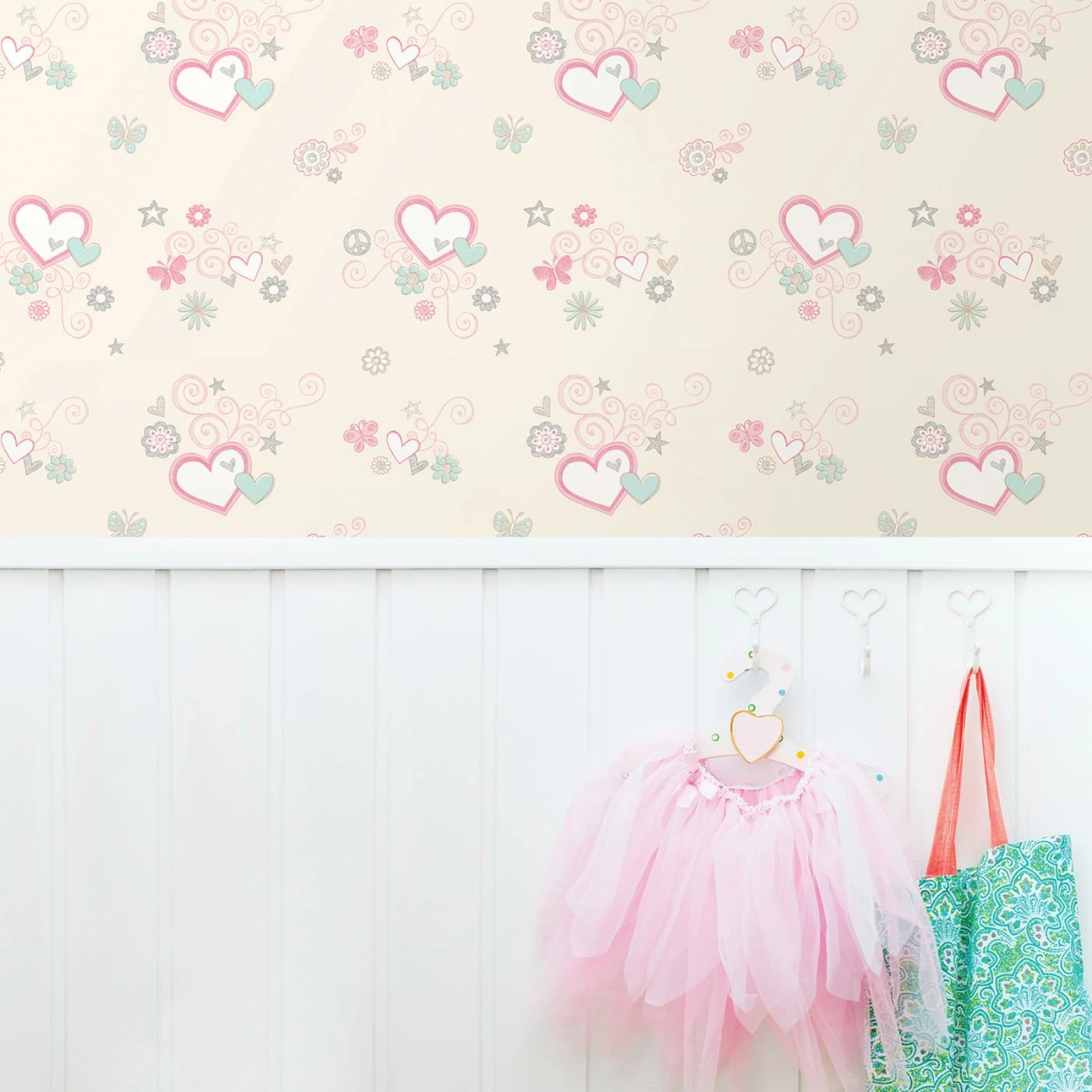 Cheap ๐งจ Brewster Heart Felt Hearts Wallpaper โ 4 Cheap ๐งจ Brewster Heart Felt Hearts Wallpaper โ - Image 2