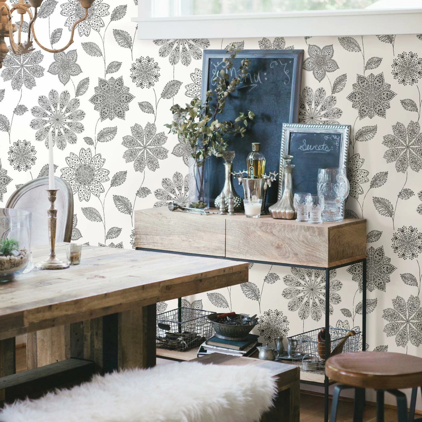 Budget ❤️ A-Street Prints Panache Floral Wallpaper ⭐ 4 Budget ❤️ A-Street Prints Panache Floral Wallpaper ⭐ - Image 2