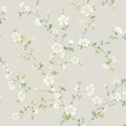 Discount 😉 Brewster Delphine Floral Trail Wallpaper 😍 -Wallpaper Sales Store inuseBREW1952