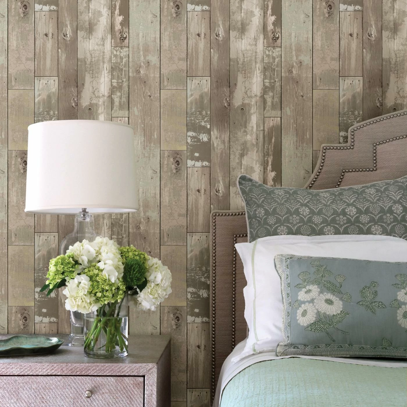 Cheap ๐ Brewster Heim Distressed Wood Panel Wallpaper โจ 4 Cheap ๐ Brewster Heim Distressed Wood Panel Wallpaper โจ - Image 2