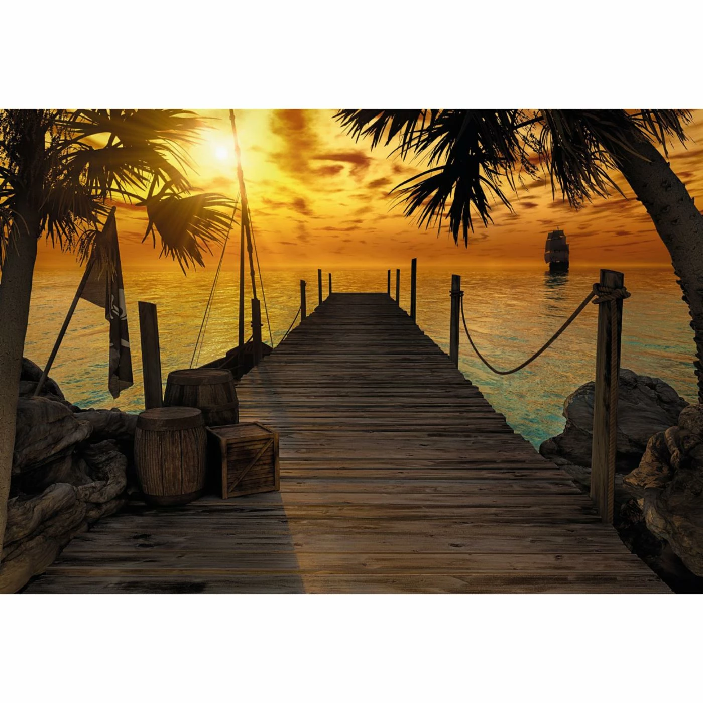 Top 10 🎁 Wall Murals Komar Treasure Island Wall Mural 🥰 4 Top 10 🎁 Wall Murals Komar Treasure Island Wall Mural 🥰 - Image 2