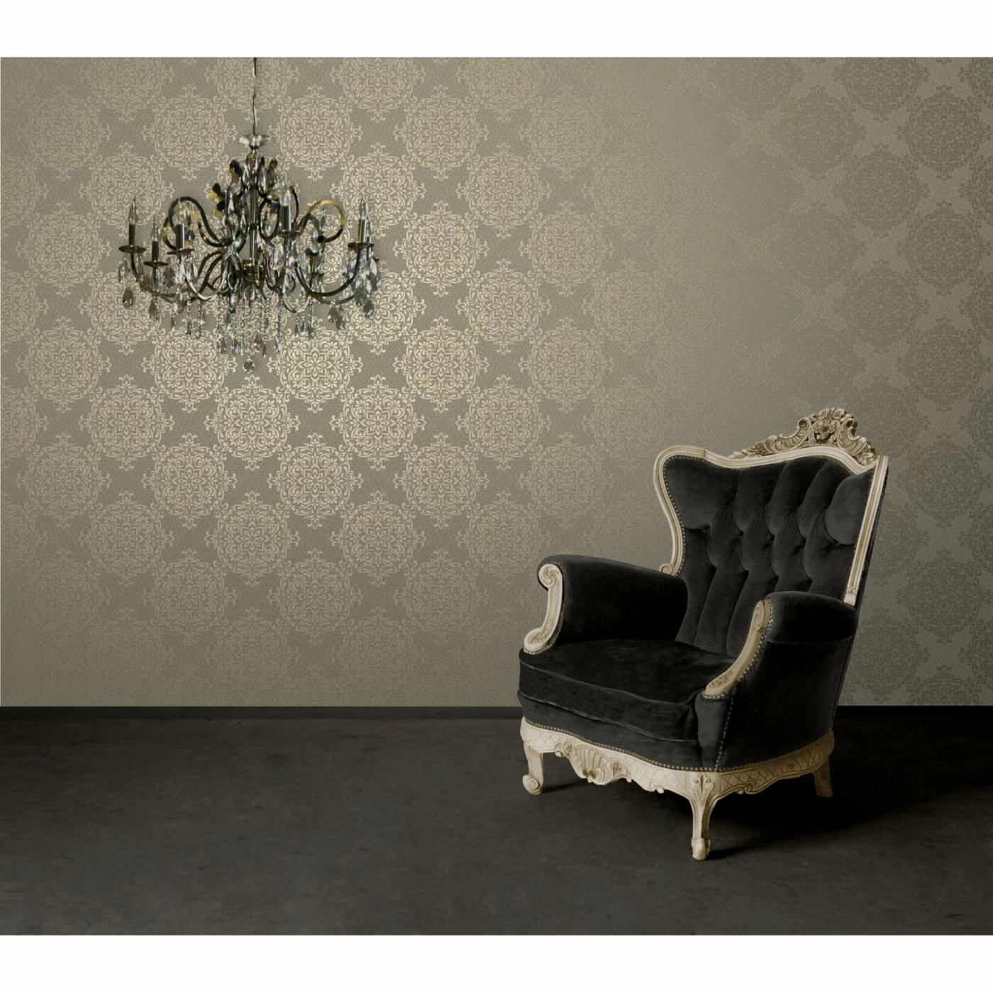 Hot Sale ๐ Decorline Gabrielle Lace Feature Wallpaper ๐ 4 Hot Sale ๐ Decorline Gabrielle Lace Feature Wallpaper ๐ - Image 2