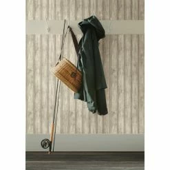 Brand new 😀 Brewster Grayling Textured Wood Paneling Wallpaper 👍 7 Brand new 😀 Brewster Grayling Textured Wood Paneling Wallpaper 👍 -Wallpaper Sales Store inuseBREW3410