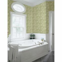 Deals ⭐ Brewster Linnea Botanical Trail Wallpaper 👍 -Wallpaper Sales Store inuseBREW4469