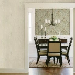 Buy 🎉 Brewster Essentials Mysore Damask Wallpaper 👏 -Wallpaper Sales Store inuseBREW4817