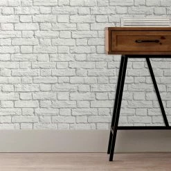 Wholesale 💯 Brewster Essentials Cologne Painted Brick Wallpaper 🌟 -Wallpaper Sales Store inuseBREW4864