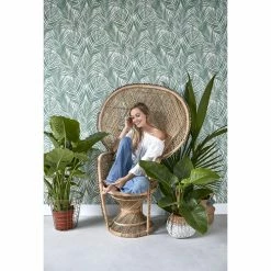 Best deal 🤩 ESTA Home Design Department Fifi Palm Frond Wallpaper 🧨 -Wallpaper Sales Store inuseBREW4920