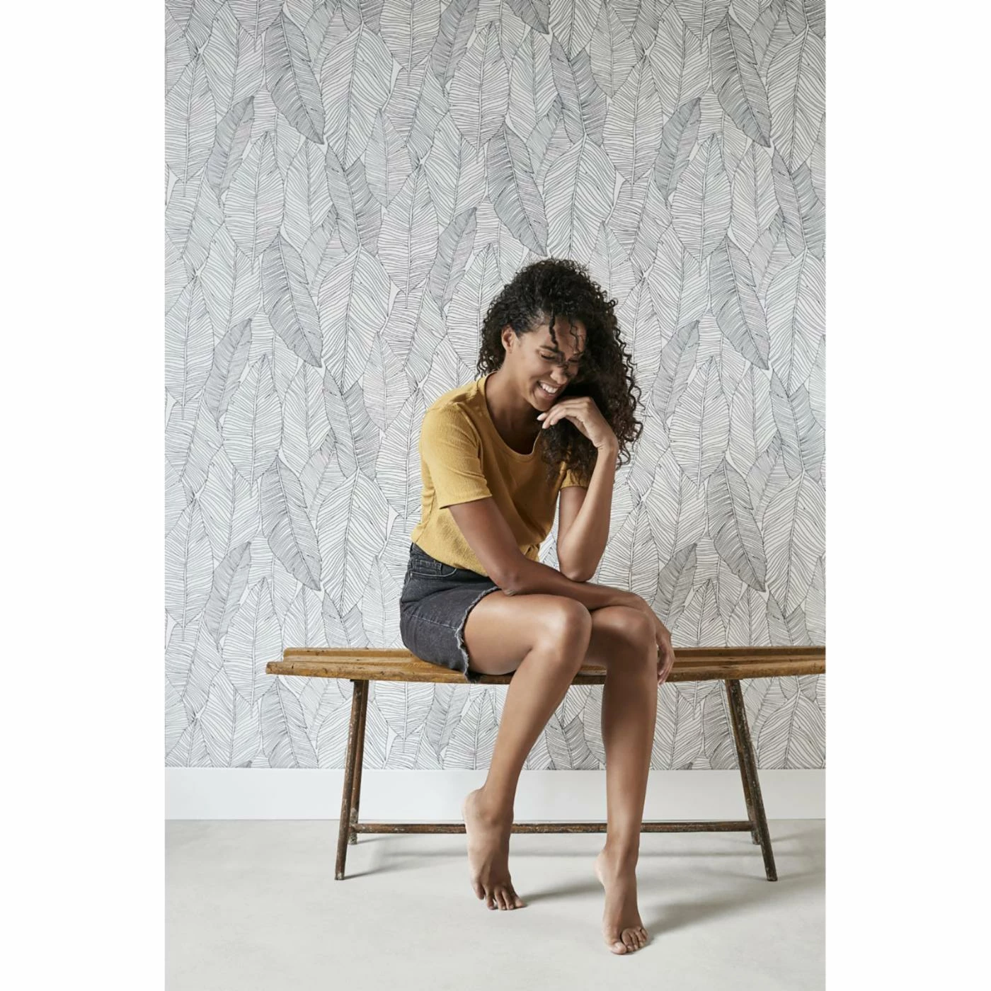 Outlet 🎁 ESTA Home Design Department Thuy Banana Leaves Wallpaper ⭐ 4 Outlet 🎁 ESTA Home Design Department Thuy Banana Leaves Wallpaper ⭐ - Image 2