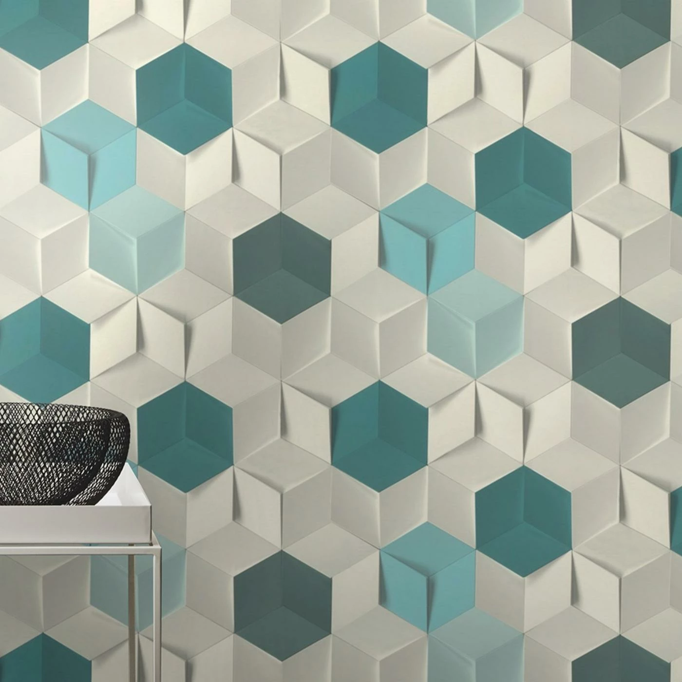 Budget ๐งจ Rasch Catteau Cube Wallpaper ๐ 4 Budget ๐งจ Rasch Catteau Cube Wallpaper ๐ - Image 2