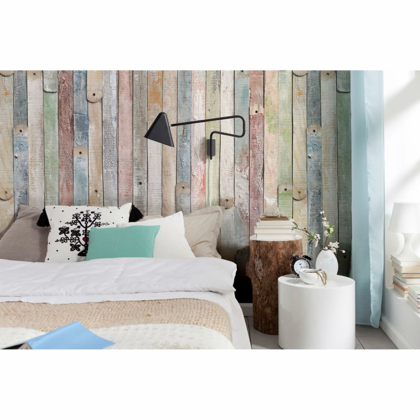 Best Pirce ⌛ Wall Murals Komar Vintage Wood Wall Mural ⌛ 4 Best Pirce ⌛ Wall Murals Komar Vintage Wood Wall Mural ⌛ - Image 2