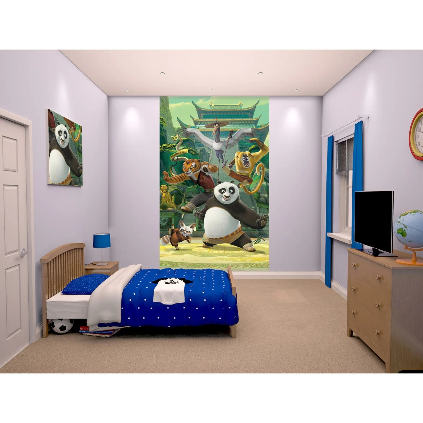 Best Pirce π Wall Murals Walltastic Kung Fu Panda Wall Mural π 4 Best Pirce π Wall Murals Walltastic Kung Fu Panda Wall Mural π - Image 2