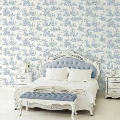 New 👏 Manhattan Comfort Romantic Toile Wallpaper ⭐ -Wallpaper Sales Store inuseMANH1080