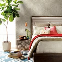 Hot Sale 😍 Manhattan Comfort Groveland Driftwood Grain Wallpaper ❤️ -Wallpaper Sales Store inuseMANH1120