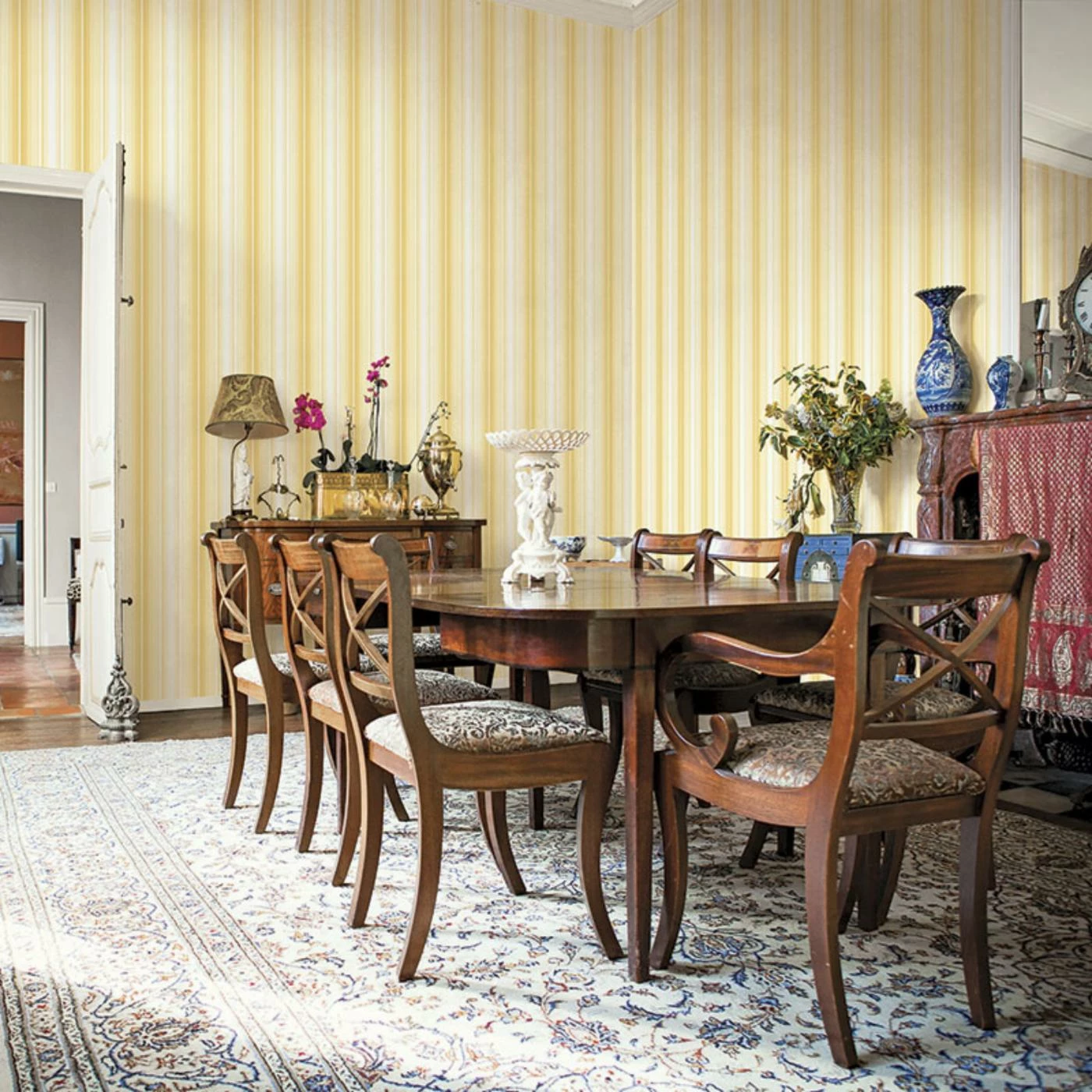 Discount ๐ Manhattan Comfort Emily Organic Stripe Wallpaper ๐งจ 4 Discount ๐ Manhattan Comfort Emily Organic Stripe Wallpaper ๐งจ - Image 2