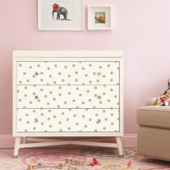 Hot Sale 🔥 Self-Adhesive Wallpaper RoomMates Gold Dot Peel And Stick Wallpaper ✨ -Wallpaper Sales Store inuseYWI1746