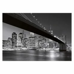 Cheapest 😀 Wall Murals Ideal Decor Brooklyn Bridge NY Wall Mural 👍