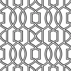 Coupon 🥰 Self-Adhesive Wallpaper NuWallpaper Uptown Trellis Peel And Stick Wallpaper 👏