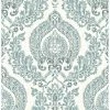 Buy ⭐ Self-Adhesive Wallpaper NuWallpaper Kensington Damask Peel And Stick Wallpaper 🔥