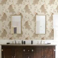 Hot Sale 🔔 Brewster Prevost Peacock Wallpaper 🧨