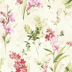 Buy 🔔 Brewster Driselle Floral Wallpaper 💯