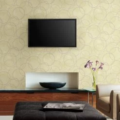 Coupon ❤️ Brewster Ripple Circle Geometric Wallpaper ⌛