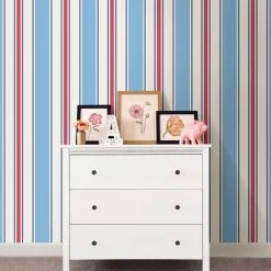 Budget 😍 Brewster Sunshine Stripes Wallpaper 🔥