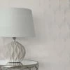 Cheap 😀 Decorline Gleam Silver Linear Ogee Wallpaper 🔥 -Wallpaper Sales Store masterBREW1912