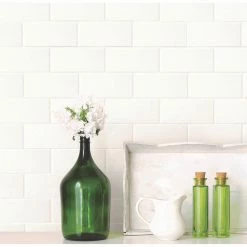 Hot Sale ๐ฏ Brewster Paintable White Tile Wallpaper โ๏ธ