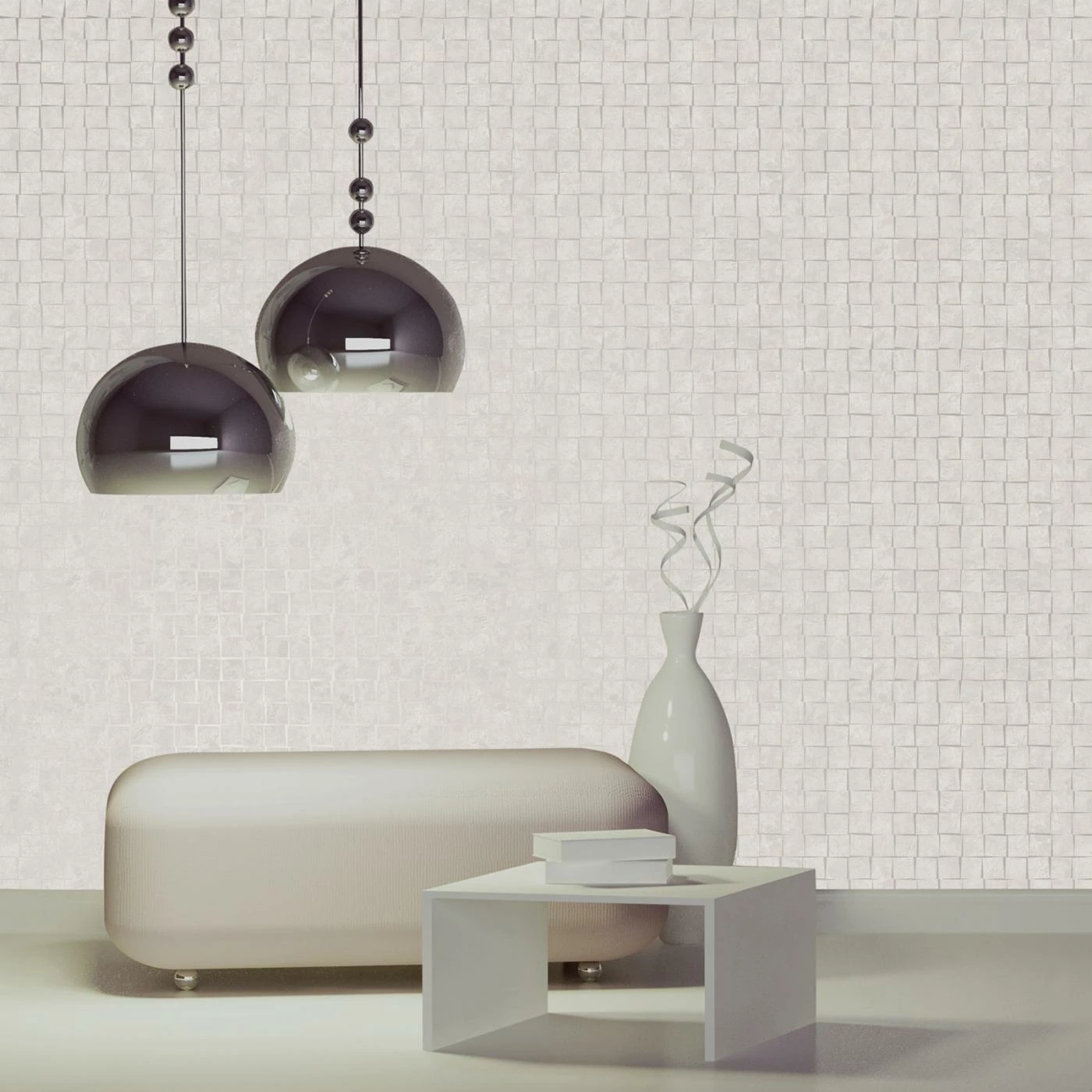 Outlet ๐ Brewster Dagmar Light Gray Medium Squares Wallpaper ๐ 3 Outlet ๐ Brewster Dagmar Light Gray Medium Squares Wallpaper ๐