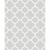 Best reviews of ✨ Brewster Origin Gray Quatrefoil Wallpaper 💯 -Wallpaper Sales Store masterBREW2038