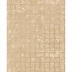 Coupon 🧨 Brewster Dagmar Gold Medium Squares Wallpaper 👏