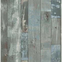 Promo ๐งจ A-Street Prints Deena Distressed Wood Wallpaper ๐