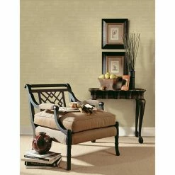 Discount 🎉 Warner Cincinnati Reflective Metallic Stripes Wallpaper 💯