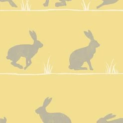 Best deal 😀 Fine Decor Medley Nell Rabbit Wallpaper 🔔