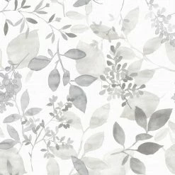 Hot Sale 🌟 Self-Adhesive Wallpaper NuWallpaper Gray Breezy Peel And Stick Wallpaper 🎁