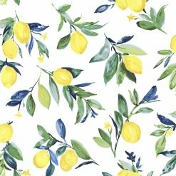 Best Pirce 😀 Self-Adhesive Wallpaper NuWallpaper Lemon Drop Yellow Peel And Stick Wallpaper 🔥