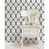 Discount 🔔 Self-Adhesive Wallpaper Brewster Black And Silver Lattice Peel And Stick Wallpaper 💯 -Wallpaper Sales Store masterBREW806