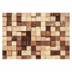 Flash Sale 🌟 Wall Murals Komar Lumbercheck Wall Mural 🎉