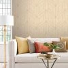 New ✨ Manhattan Comfort Groveland 🔨 Hammered Diamond Inlay Wallpaper 🎉 -Wallpaper Sales Store masterMANH1117