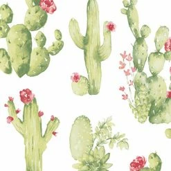 Flash Sale 🎁 Manhattan Comfort Madison Cactus Wallpaper 😀