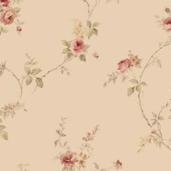 Outlet 😀 Manhattan Comfort Ocala In-Register White Wedding Trail Wallpaper ✨