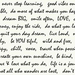 Best reviews of π€© Self-Adhesive Wallpaper RoomMates Dream Big Script Peel And Stick Wallpaper π