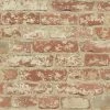 Discount ✔️ Self-Adhesive Wallpaper RoomMates Stucco Brick Peel And Stick Wallpaper ⭐ -Wallpaper Sales Store masterYWI1754