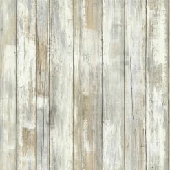 Best reviews of 🔔 Self-Adhesive Wallpaper RoomMates Distressed Wood Peel And Stick Wallpaper 😍